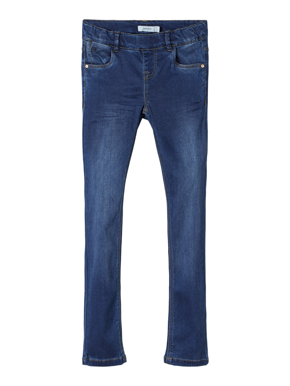 NKFPOLLY Jeans - Dark Blue Denim